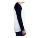 thumbnail image 3 of Playera Simply Basic para Hombre, Grande Blanco con Negro Manga Larga Talla G, 3 of 4