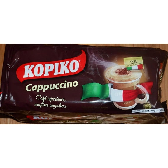 Kopiko Cappuccino Coffee with Choco Granule 30's
