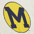 thumbnail image 6 of Men's Mitchell & Ness Cream Michigan Wolverines Retro Pullover Sweater, 6 of 7