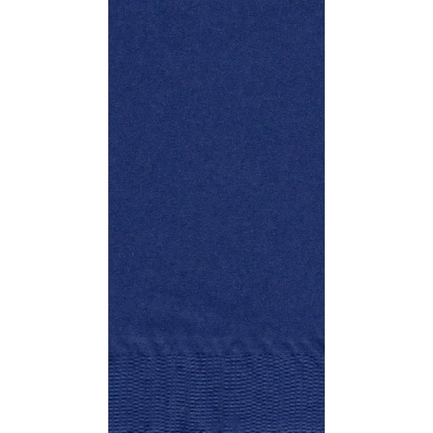 50 Plain Solid Colors Dinner Hand Towel Napkins Paper Navy Blue
