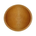 thumbnail image 5 of Solid Sugar Maple Wooden Bowl, Hand Turned Salad Bowl #1 Quality, 10 x 3 Inches, Serves 1-2, 5 of 7