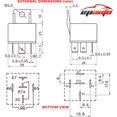 thumbnail image 4 of EPAuto Harnais de Relais 30/40 AMP Spdt 12V Style Bosch - Lot de 4, 4 of 4