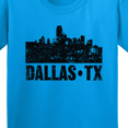 thumbnail image 4 of Inktastic Dallas Texas City Skyline with Grunge Youth T-Shirt, 4 of 5