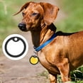 thumbnail image 4 of Silicone Pet Tag Silencers for Dog Collar Name Tags Black 6pcs Round Shape, 4 of 9