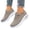 Khaki, variant on Women's Arch-support Walking Shoes, Lightweight Mesh Athletic Slip on Sneakers with Non Slip Design, Comfortable Breathable Casual Shoes for Outdoor Activities