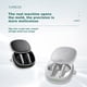 thumbnail image 2 of Estuche transparente para auriculares con cubierta protectora suave de gancho para Anker Soundcore, 2 of 9
