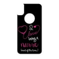 thumbnail image 3 of DistinctInk Custom SKIN / DECAL compatible with OtterBox Commuter for iPhone X / XS (5.8" Screen) - I Love Being A Nurse Most of the Time - Show Your Support for Nurses, 3 of 5