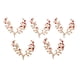 thumbnail image 1 of 5 Piezas Hojas Rhinestone Botón Ftback Adorno Artesanal Para Bricoje Nupcial Sunnimix Rhinestone Flatback botones, 1 of 8