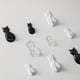 thumbnail image 2 of Advancent Gancho en forma de animal ABS de 2 piezas, reemplazo autoadhesivo decorativo sin perforaciones, colgador de llaves de baño de estilo Almacenamiento y organización del hogar Blanco, 2 of 6