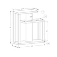thumbnail image 3 of Contemporary Sofa Table / Living Room Display / Warm Dark Taupe, 3 of 4