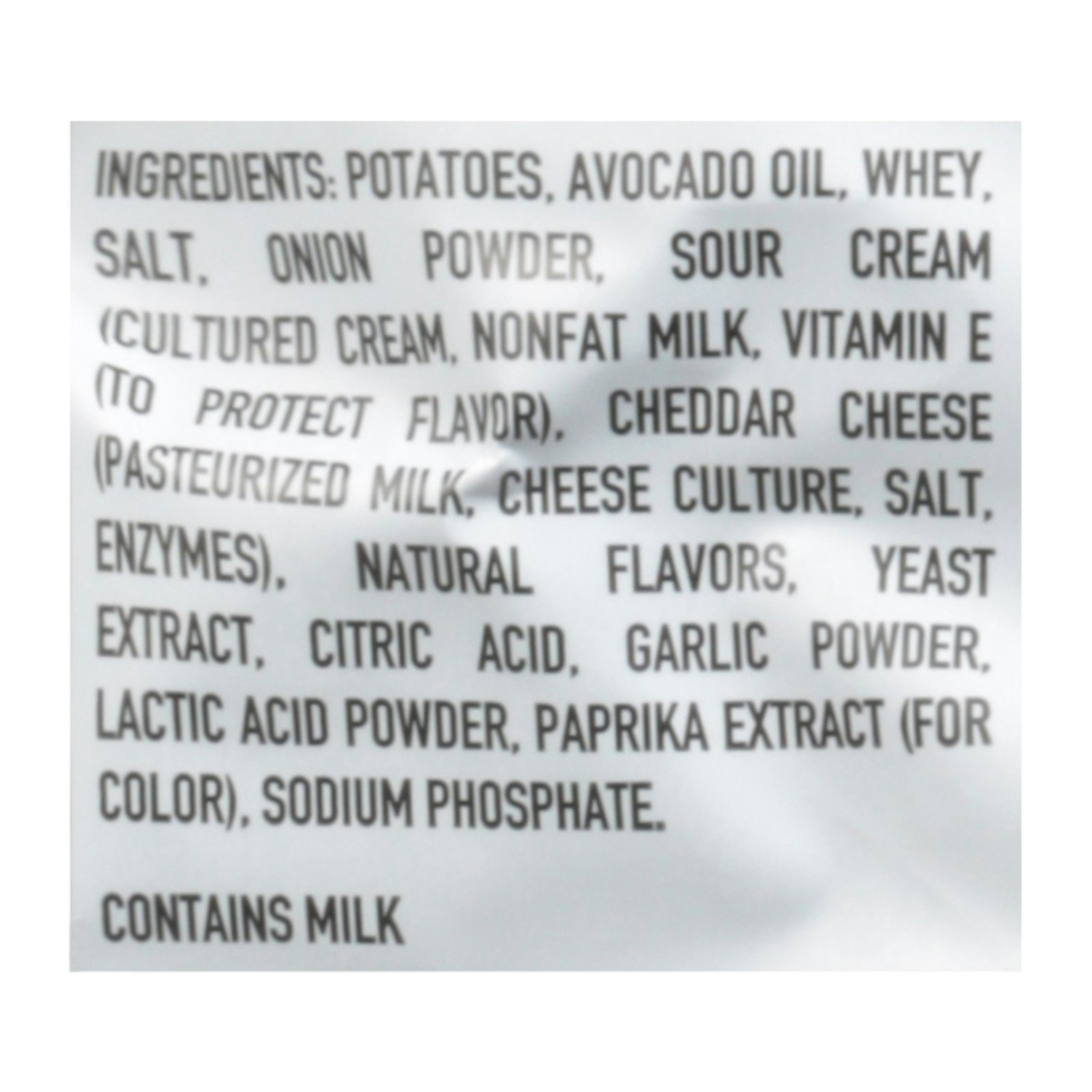 Boulder Canyon Thin Chips Avocado Oil Cheddar & Sour Cream 6 oz (Pack Of 12)