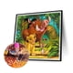 thumbnail image 1 of Cuadros Decorativos Timon y Pumba 5D DIY Diamond Painting Kits Full Round Drill Wall Decor Craft Wdftyju embutido en tela, 1 of 8