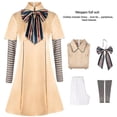 thumbnail image 2 of 4-9 Years Kids Thriller Movie M3gan Cosplay Costume Set Megan Ai Doll-e, 2 of 3