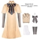 thumbnail image 3 of Halloween M3gan Thriller Película Cosplay Disfraz Conjunto completo para mujeres Megan Ai Doll Robots Vestido Pajarita Pantimedias Mangas de mano Trajes de juego de rol, 3 of 4