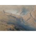 thumbnail image 3 of Samuel Colman 14x11 Black Modern Framed Museum Art Print Titled - The Hermit Range from Rogers Pass, Canadian Pacific, 3 of 5
