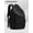 Black, variant on Unisex Work Backpack/Laptop Backpack, 15-17 Inch, Multiple Zipper Pockets, Lightweight & Durable, Suitable As School Bag