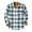 Black, variant on XMMSWDLA 2022 Clearance Men Tops Plaid Padded Shirts Casual Long Sleeve Button Down Lapel Jackets Slim Fit Winter Warm Tops Blouse