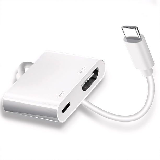 Adaptador USB C a HDMI Kinhaly 4K @60Hz con puerto de carga