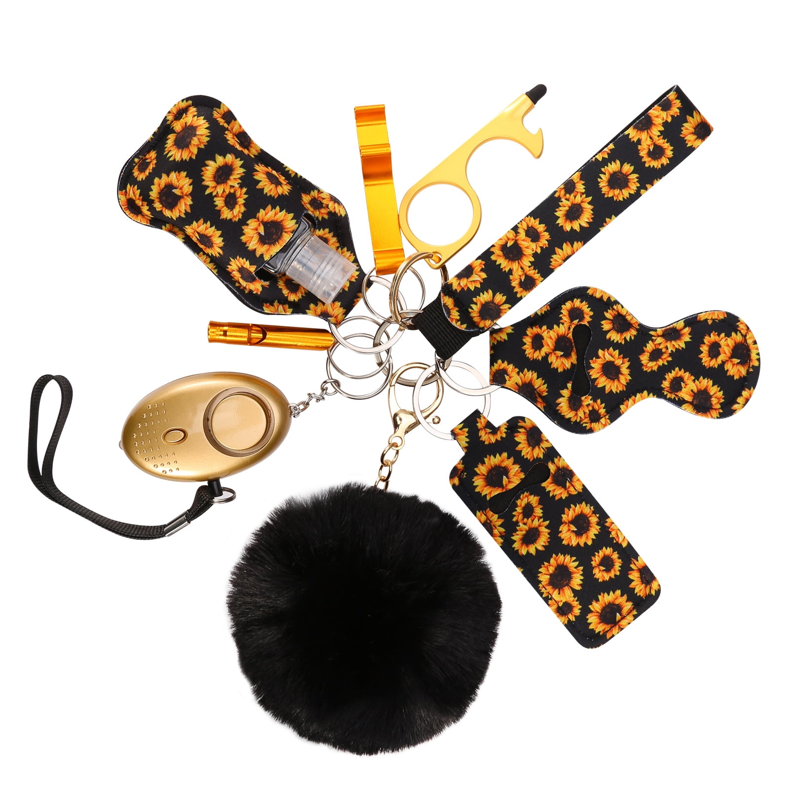 Newest Safety Keychain Set, For Women Personal Safety Keychain Set With