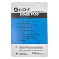 thumbnail image 2 of Niche Brake Pad Set for Yamaha YZ250 Ceramic Motorcycle 519-KPA2591D, 2 of 5