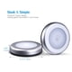 thumbnail image 5 of Injueey Iluminación y accesorios Plata Luz calida Injueey JJ12865-02B, 5 of 6