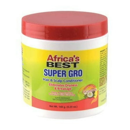 Africas Best Super Gro Hair and Scalp Conditioner, 5.25 Oz