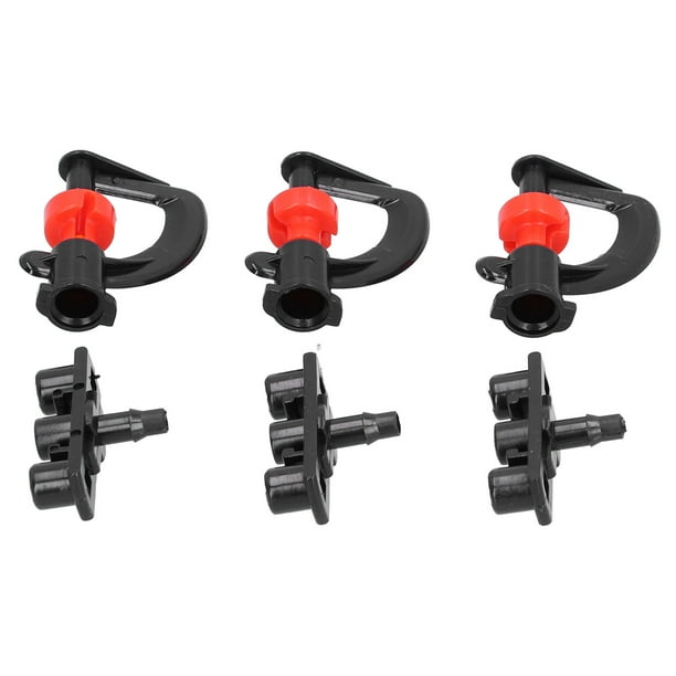 Colgador Colgante, Boquilla de Rociador de 20 Conjunos 40-140L/H HerramientA de Riego de Equipos de Riego para Invernaderos para Enfriamiento Atomizado Para Flores de Riego para
