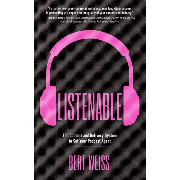 Libro Listenable de Morgan James Publishing sobre Contenido para Podcasts