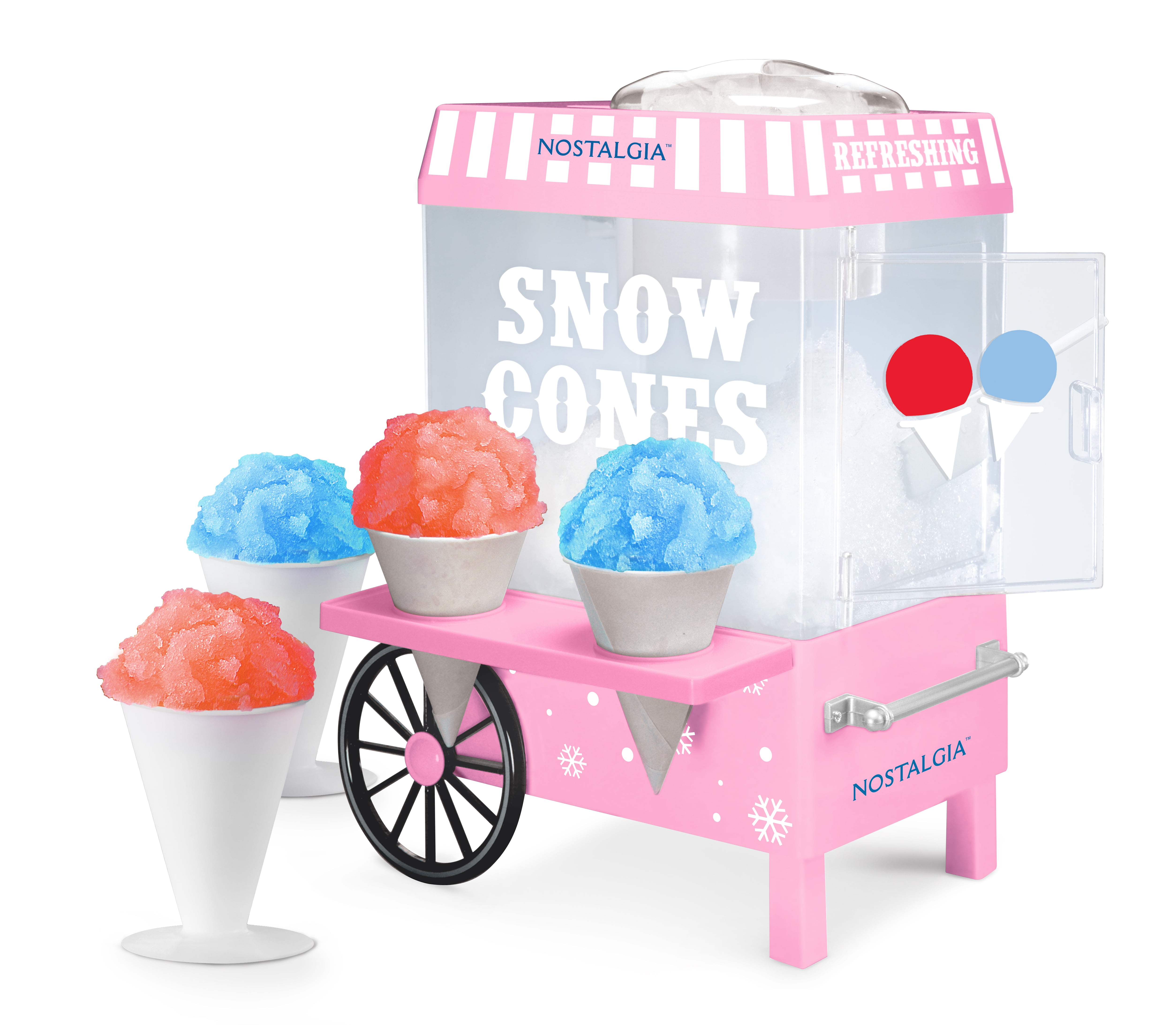 snow cone maker cart