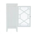 thumbnail image 4 of Linon Home Fetti Small Accent Cabinet, White, 4 of 13