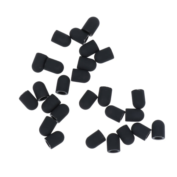 KAKOWELY 30pcs Mute Capacitive Stylus Tip Replacement Case Silicone Nib Cover Universal Skin for Touch Pencil Stylus Touchscreen Pen (5.0 Tip),0.2X"X0.2"X0.2"
