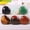 Mixed color, variant on 10pcs Big 30mm Charms Crafts Natural Healing Reiki Crystal Hearts Chakra Stone-tigerite eye