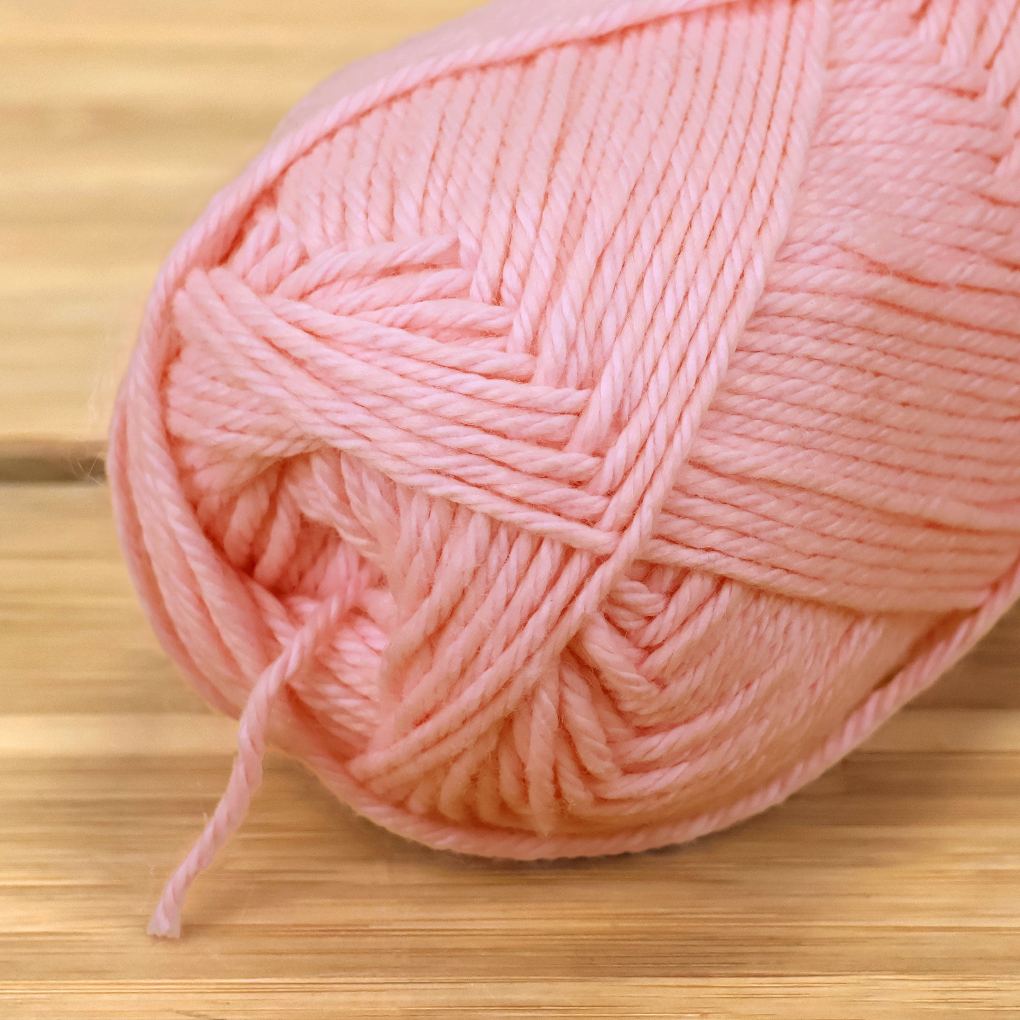 JubileeYarn Simply Sweet Yarn - 100g/Skein DK Cotton Blend - 4 Skeins - Peach - Color 501