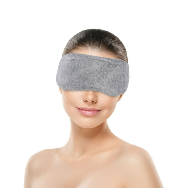 HORIALENCE Deep Sleep Mask Breathable Sleep Mask Grey Help Sleep Home 1Pcs