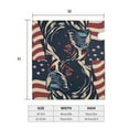 thumbnail image 4 of Yiaed Patriotic Bulldog Art Print Mailbox Covers, Magnetic Mailbox Cover, Mail Box Covers for Garden Outdoor Decor Box Covers-21x18 in, 4 of 8