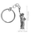 thumbnail image 4 of 8 Uds. Llavero de EE. UU., bolso decorativo, colgante, llavero, llaveros de diosa americana, recuerdo, 4 of 6