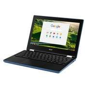 Acer Chromebook R11 CB5-132T-C67Q Touch screen Chromebook with Intel Celeron N3060 Processor, 11.6 IPS Multitouch screen 4GB Memory, 32GB SSD and Google Chrome OS
