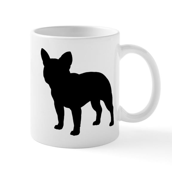 CafePress - French Bulldog Mug - 11 oz Ceramic Mug - Novelty Coffee Tea Cup