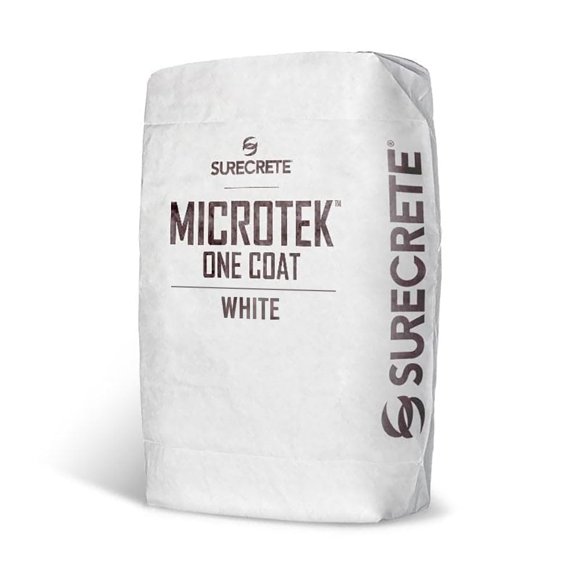 Revestimiento de microcemento SureCrete MicroTek One Coat, blanco, 18 kg