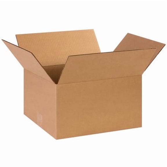 SSBM 14" x 12" x 8" Kraft ECT-32 Single Wall Corrugated Boxes Shipping Packing 25/BUNDLE