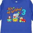 thumbnail image 4 of Inktastic It's My Birthday Circus Train 3rd Birthday Boys or Girls Long Sleeve Toddler T-Shirt, 4 of 5