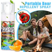 100ml Bear Repellent Spray, High Concentration Capsaicin for Hiking Camping, Portable