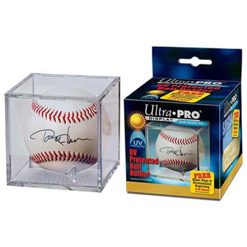 Ultra Pro Square Baseball Display with UV Protection and Built In Cradle 12 ct 