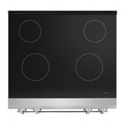 30 in. Heritage Collection 4.6 cu. ft. Electric Range with 4 Surface Burners and Convection Oven in Stainless Steel