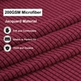 thumbnail image 3 of PiccoCasa Stretch Sofa Slipcover Washable Furniture Covers for Dogs Burgundy Small, 3 of 7