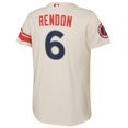 thumbnail image 3 of Youth Nike Anthony Rendon Cream Los Angeles Angels City Connect Replica Player Jersey, 3 of 3