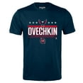 thumbnail image 2 of Men's Levelwear Alexander Ovechkin Navy Washington Capitals NHL All-Time Leading Goal Scorer Milestone Stars Name &, 2 of 3