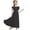 Black, variant on Girls Junior Bridesmaid Dress Flower Girl Wedding Formal Party Princess Dresses Kids A Line Pageant Dance Prom Gown