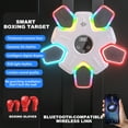 thumbnail image 4 of CBEHTWI Music Boxing Machine Wall Mounted Bluetooth-compatible Electronic Smart LED Boxing Training Target Punching Pad Home Gym Workout Equipment, 4 of 7