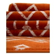 thumbnail image 5 of Unique Loom Moroccan Trellis Collection Area Rug - Mamounia (10' 8" x 16' 5" Rectangle Orange/Ivory), 5 of 6